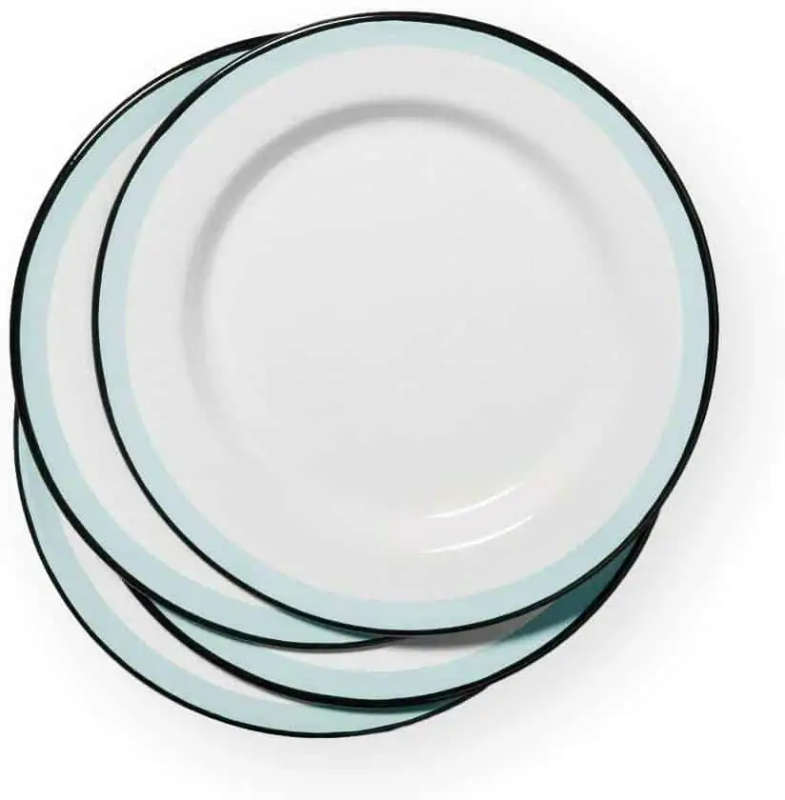 Enamel Soup Plate 6's 24cm