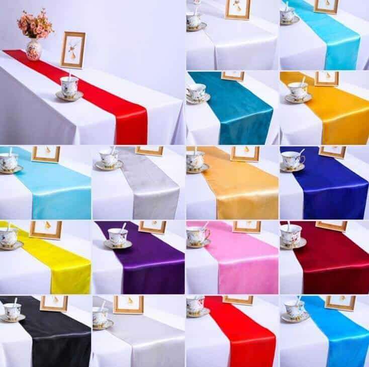 Satin Table Runner 2.5mt x 40cm