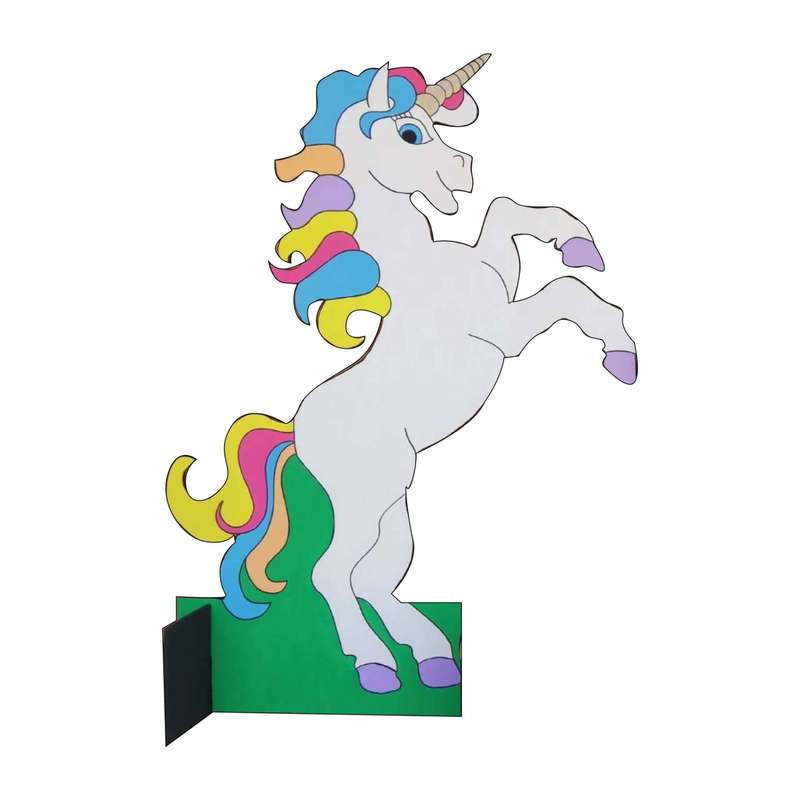 Rainbow Unicorn Life-Size