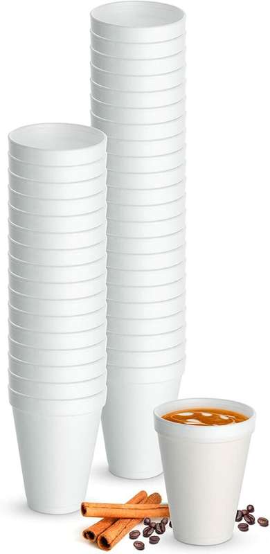 Polystyrene Cups 250ml White
