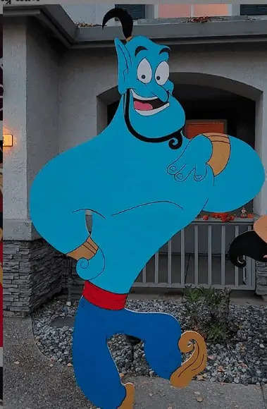 Genie Aladdin Life Size