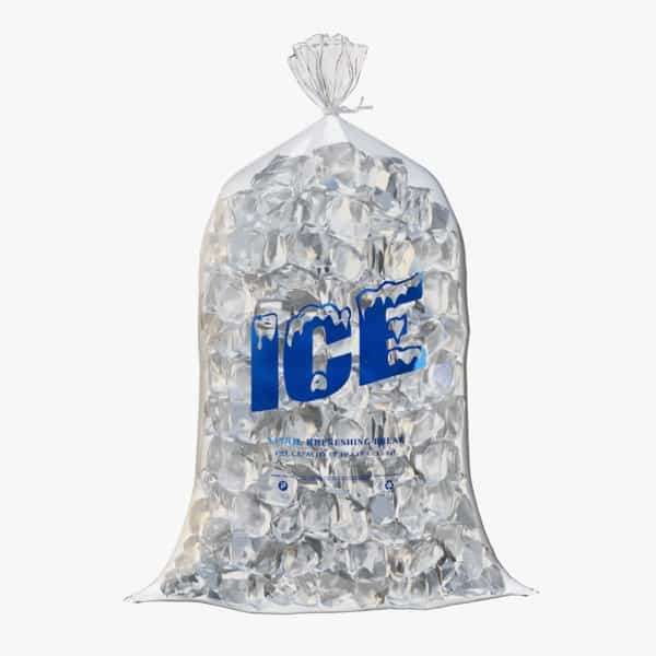 Printed Ice Bags 4kg - Pack of 250