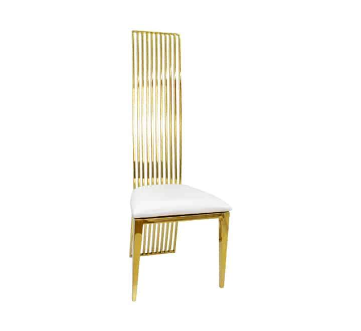 Gold Stainless Steel Dining Chair Natalie