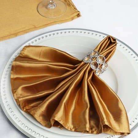 Satin Table Napkin 34cm x 34cm