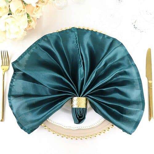 Satin Table Napkin 34cm x 34cm
