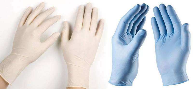 Gloves Latex / Nitrile 100'S