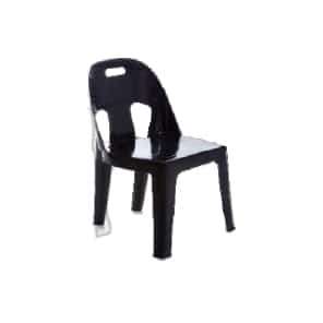 Heavy Duty Party Chair With Handle Black