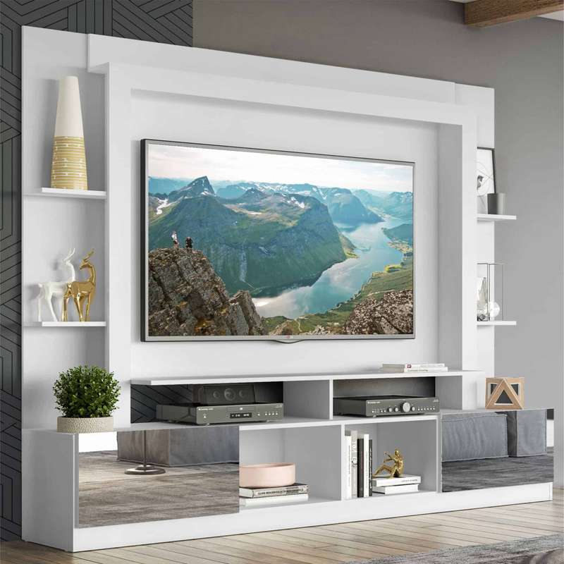 Moscow Deluxe TV Unit with Mirrors