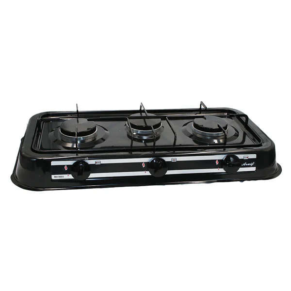 Gas Stove 3 Plate Enamel Aruif Rh-9003