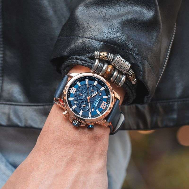 MEGIR Luxury Mens Watch Top Brand Sport Quartz Men Watches Chronograph  Waterproof Man Leather Date Wristwatch Relogio Masculino Watch Sales Watch  Sales Online From Donglingshi, $44.96| DHgate.Com