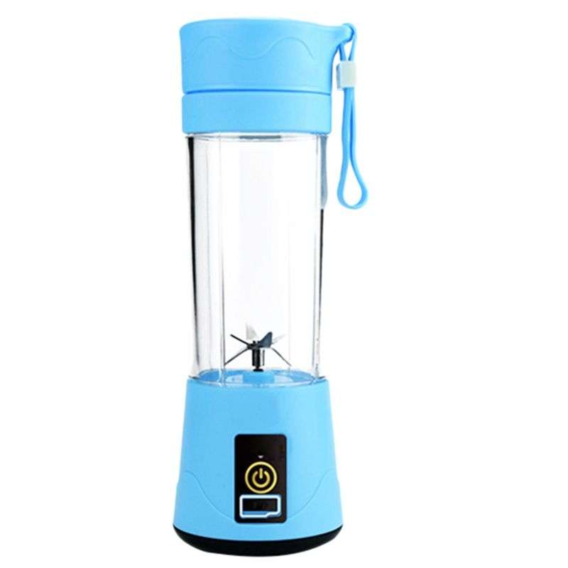 USB Rechargeable Mini Portable Electric Fruit Juicer Blender Smoothie Maker