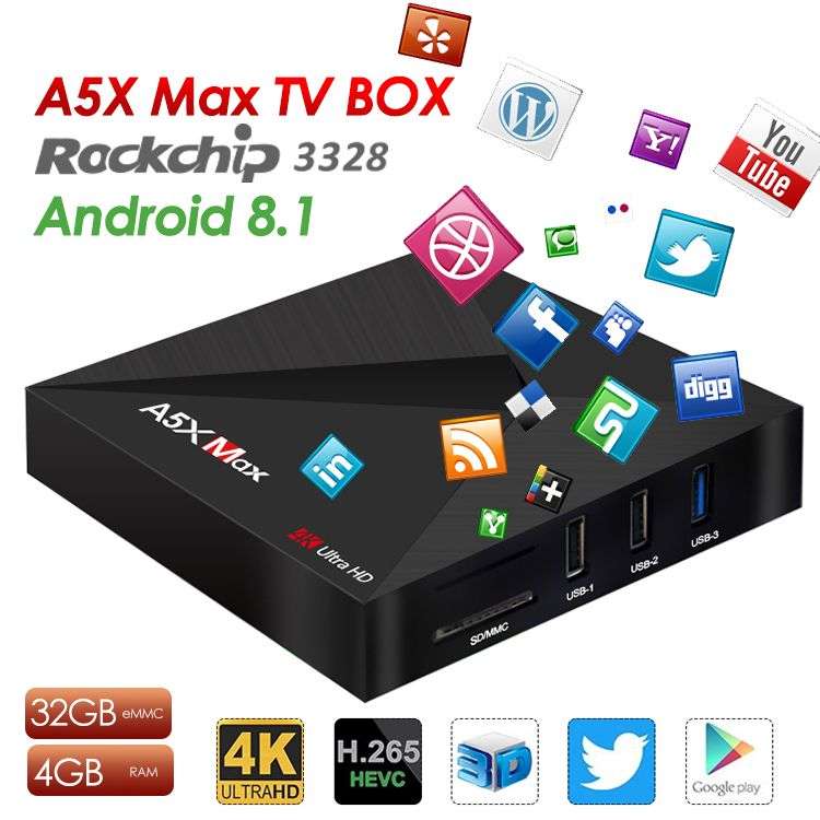 Image result for a5x max android 8.0 tv box