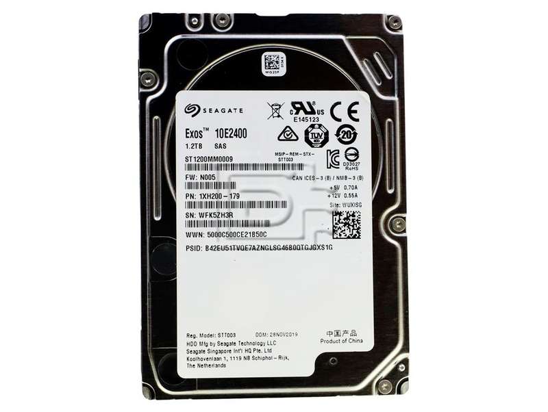 Seagate Exos 1.2TB SAS HDD ST1200MM0129