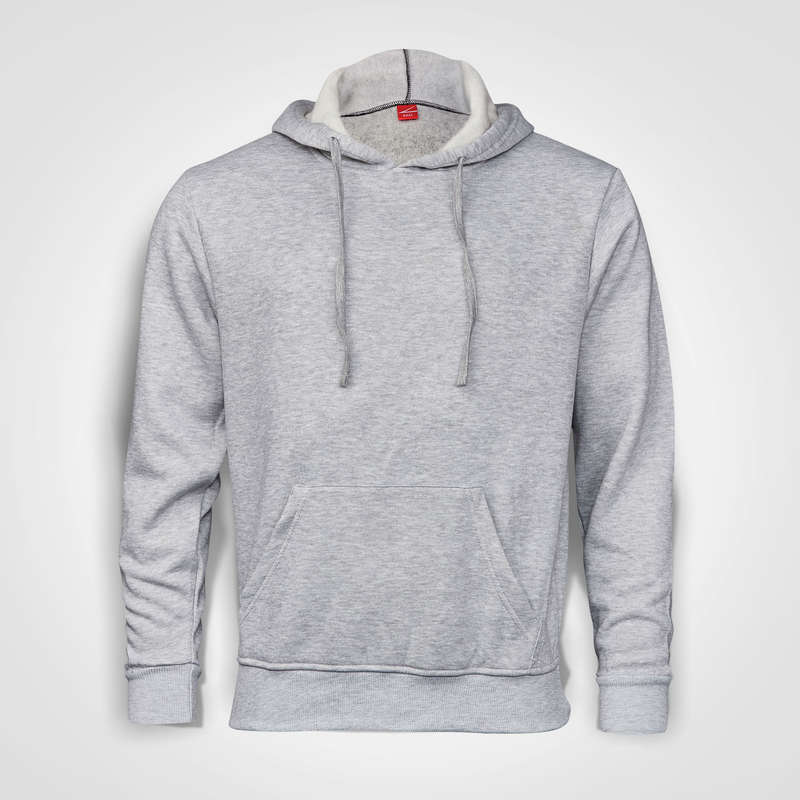 Base Hoodie - grey melange