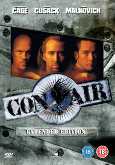 Con Air (Nicolas Cage, John Cusack, John Malkovich) (DVD)