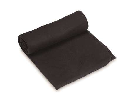 Cuddle fleece blanket  - black (Gift-9444)