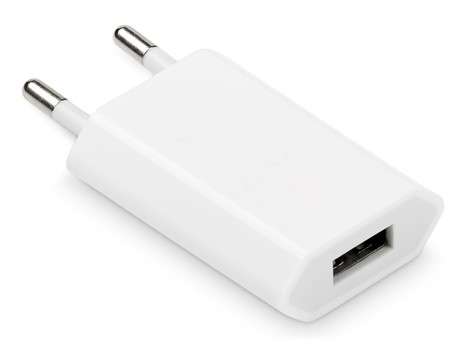 Electro USB Wall Charger - white (Tech-4213)