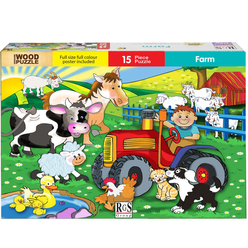 Farm No. 2 (15pc Puzzle) (RGSW1615)