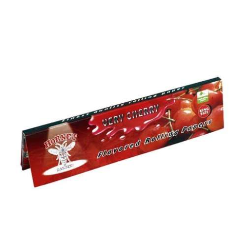 Hornet Very Cherry flavoured rolling papers - 1x50x50