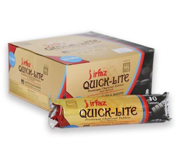 Hubbly Coal - Irfaz Quick Lite Coal (Soex) (HUB-COA004)