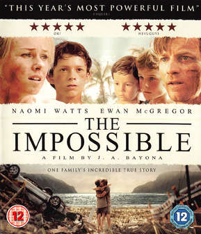 Impossible, The (Ewan McGregor, Naomi Watts) (Blu-Ray)