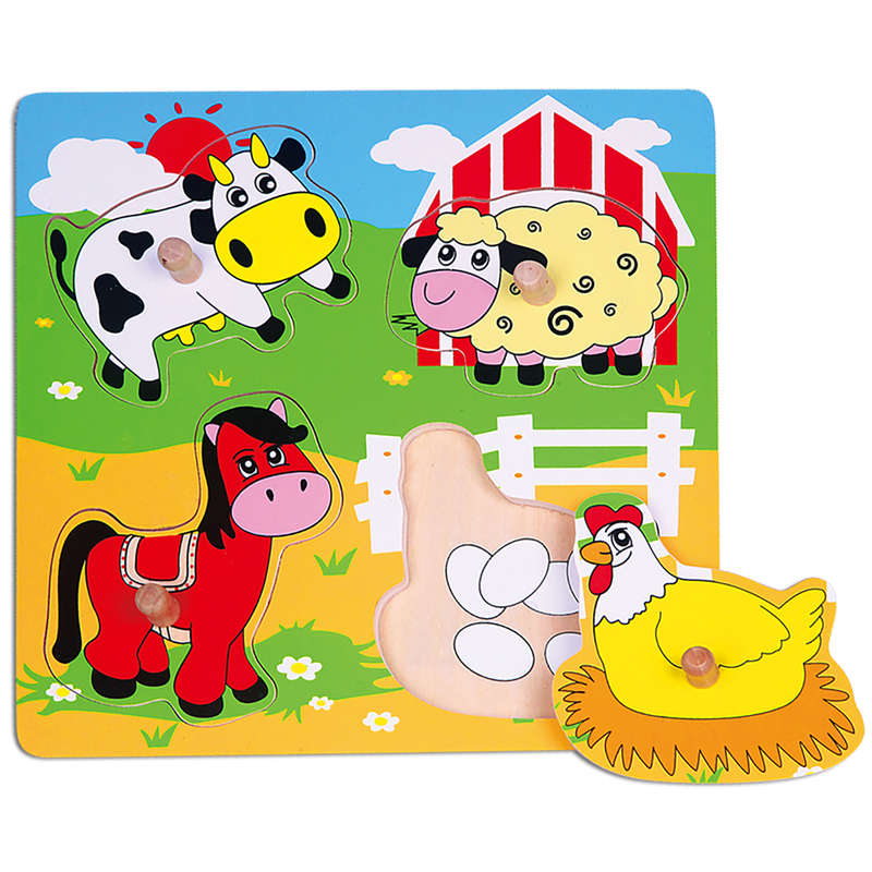 Knob Puzzle - Farm Animals (RGS59562)