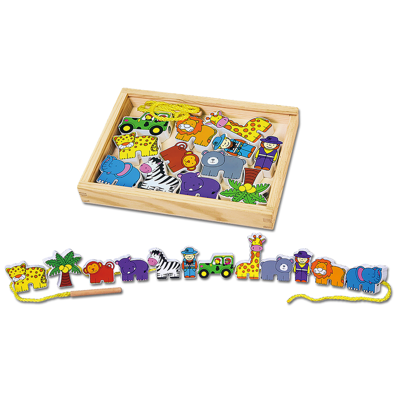 Lacing Blocks - Zoo (RGS59549)