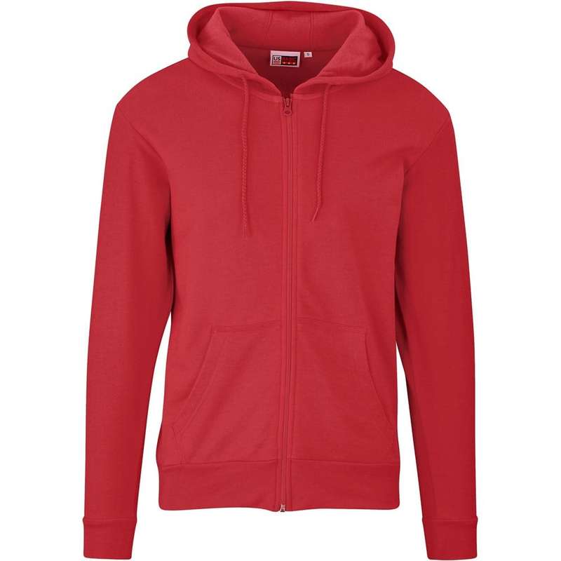 US Basic Bravo Hooded Sweater - Mens - red (BAS-3428)