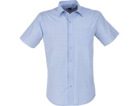 US Basic Aston short sleeve shirt - Mens - light blue (BAS-3418)