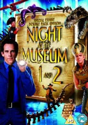 Night at the Museum 1 and 2 (Ben Stiller) (DVD)