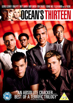 Oceans Thirteen (George Clooney, Matt Damon, Brad Pitt, Al Pacino) (DVD)