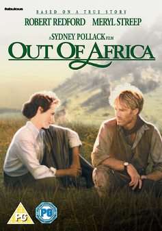 Out of Africa (Meryl Streep, Robert Redford) (DVD) - stock on hand