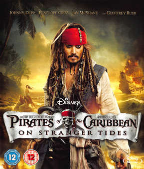 Pirates of the Caribbean 4: On stranger tides (Blu Ray)