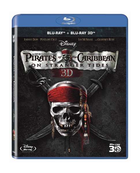 Pirates of the Caribbean: On stranger tides (2D + 3D Blu Ray) - used