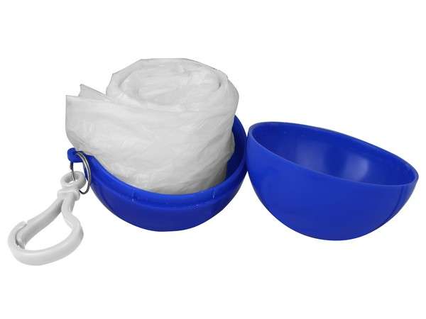Poncho Ball Keyring (P2297E) - blue