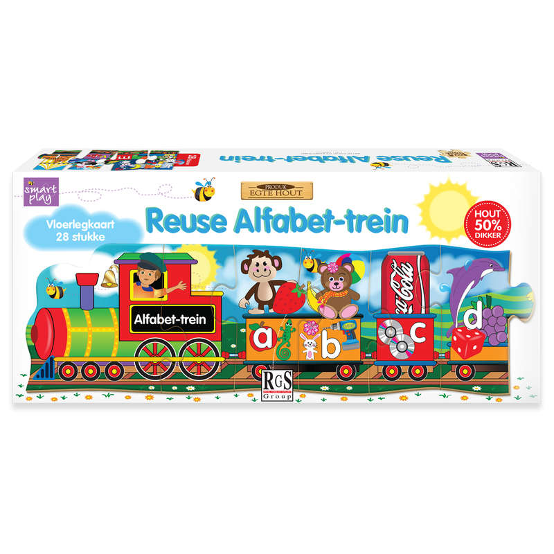Reuse Alfabet Trein Legkaart (RGS3002)