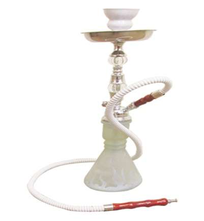 Hubbly Bubbly: Egyptian Shisha Pipe - Medium 1-Way stainless steel (PIP004)