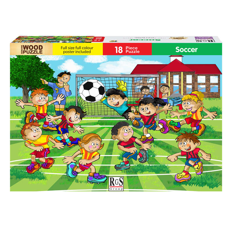 Soccer (18pc Puzzle) (RGSW1601)