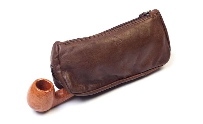 Tobacco/Pipe Pouch - Leather Brown (Pouch002)