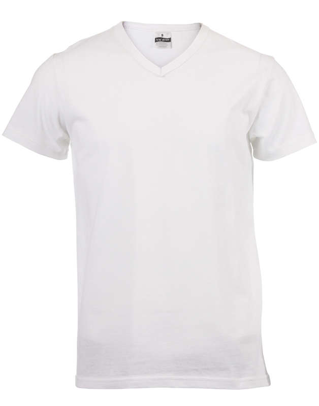 VicBay Unisex V-neck T-shirt - white