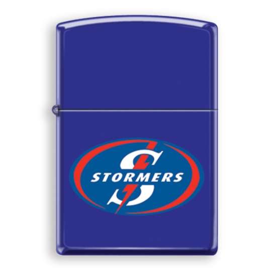 Zippo Lighter: Stormers Blue