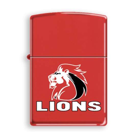 Zippo Lighter: The Lions, red matte