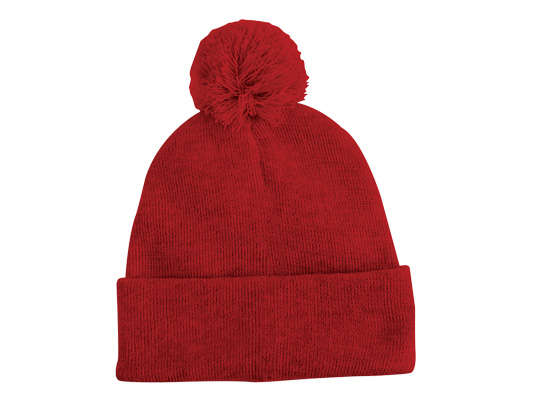 Alpine Beanie - red