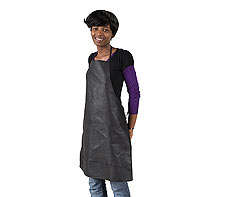 Apron (non-woven) - black (P907B)