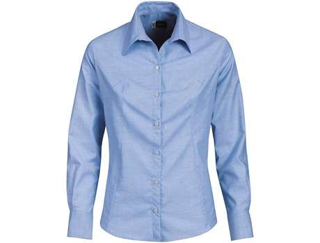 US Basic Aspen long sleeve shirt - Ladies - blue (BAS-4764)