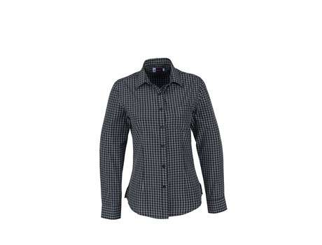 US Basic Aston long sleeve shirt - Ladies - black (BAS-3421)