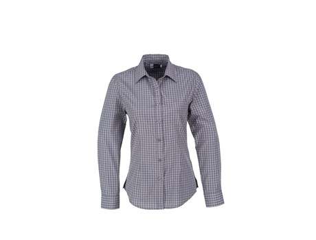 US Basic Aston long sleeve shirt - Ladies - grey  (BAS-3421)