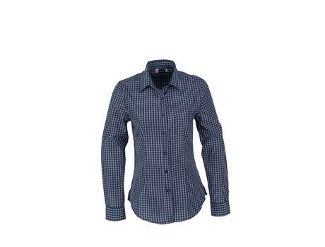 US Basic Aston long sleeve shirt - Ladies - navy (BAS-3421)
