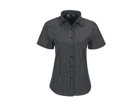 US Basic Aston short sleeve shirt - Ladies - black (BAS-3420)