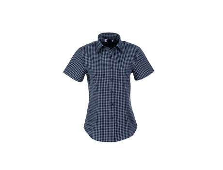 US Basic Aston short sleeve shirt - Ladies - navy (BAS-3420)